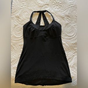 lululemon top with adjustable built in bra